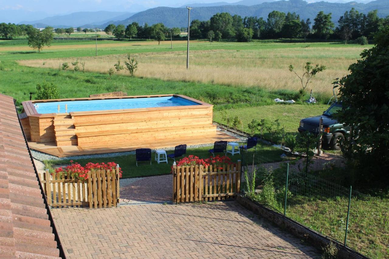 Locanda Dl'Angel Villar San Costanzo Exterior photo
