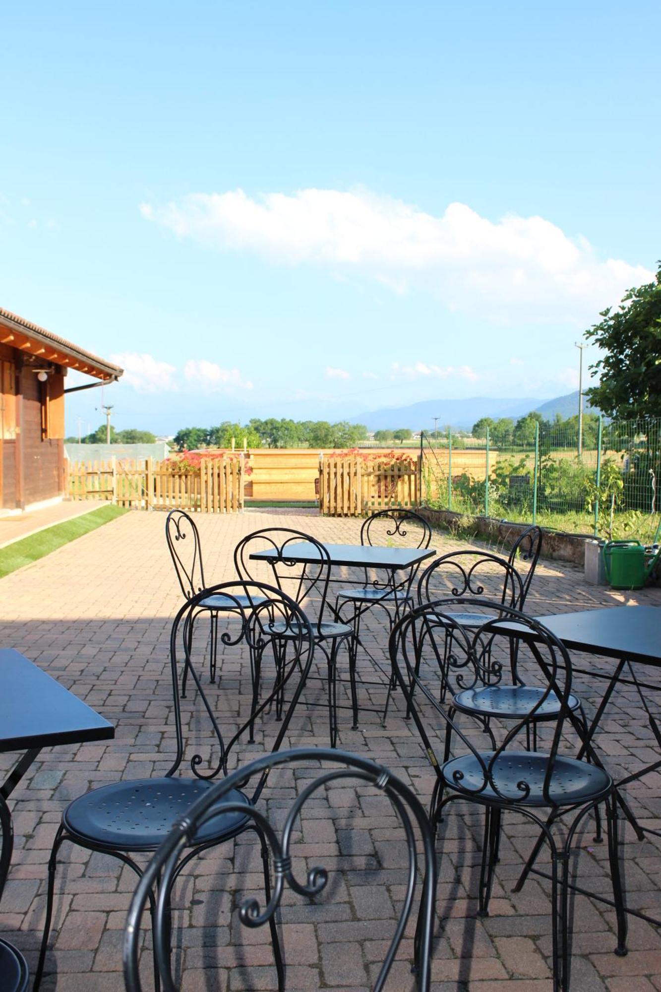 Locanda Dl'Angel Villar San Costanzo Exterior photo