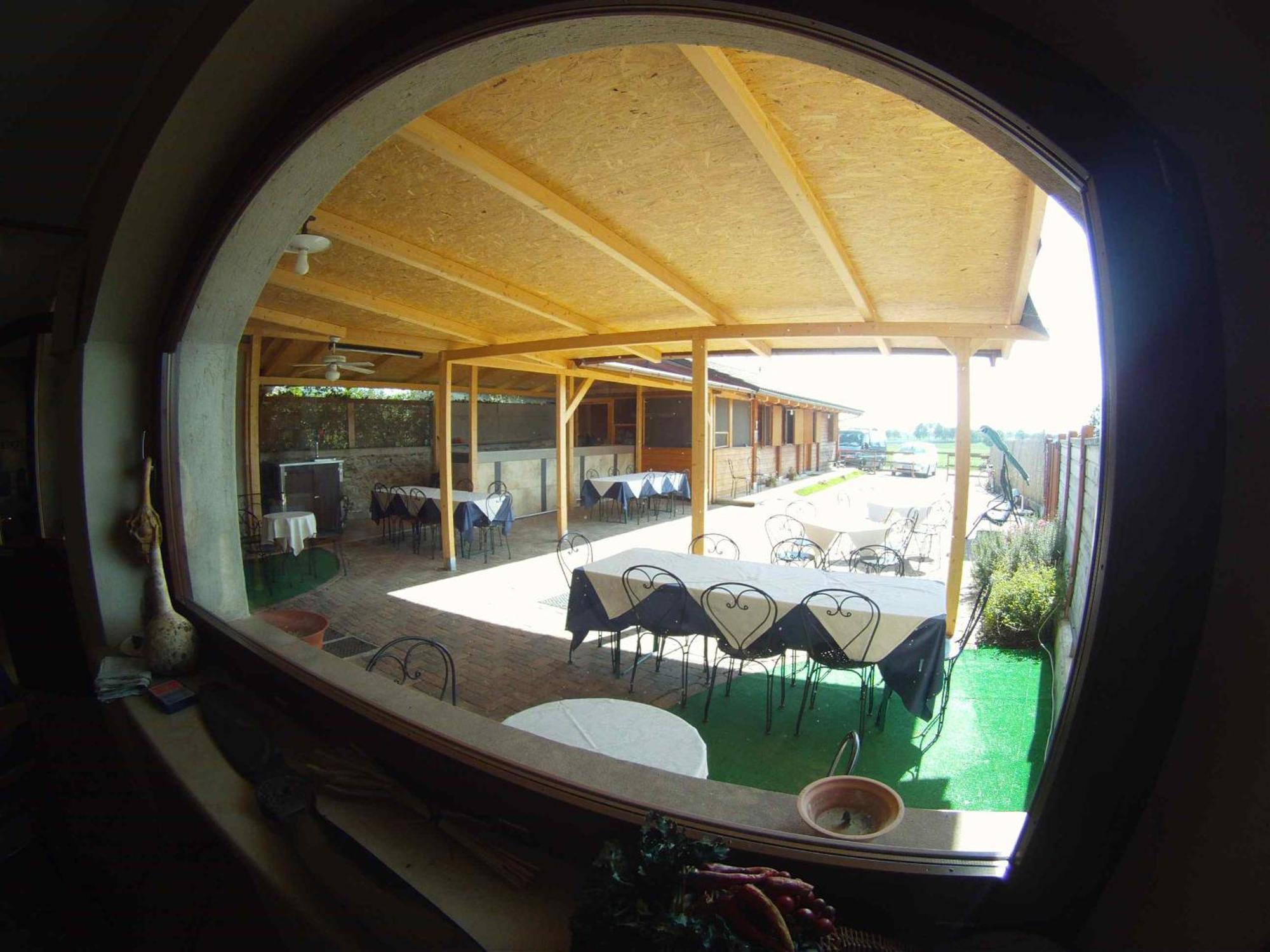 Locanda Dl'Angel Villar San Costanzo Exterior photo